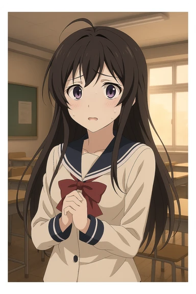 Yumemi yumemite worried sticker