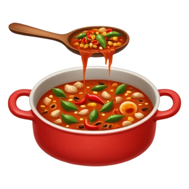 Korean dakbokkeumtang Twitter emoji style sticker