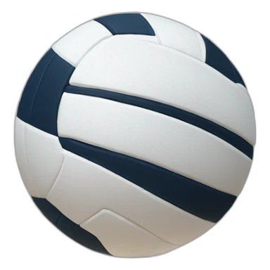 Volley-ball sticker