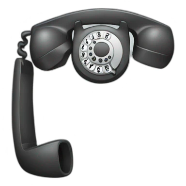 ringing phone sticker