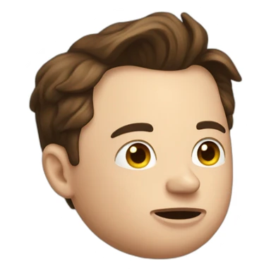 Farting Elon musk sticker