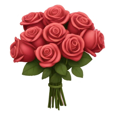 bouquet of roses  sticker