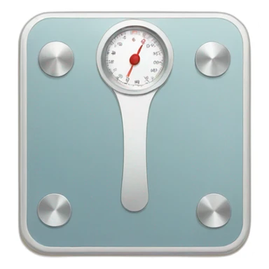 bathroom scale sticker