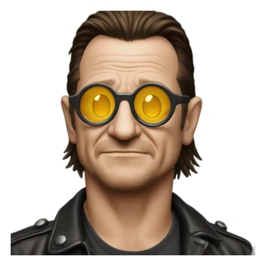 Bono the fly sticker