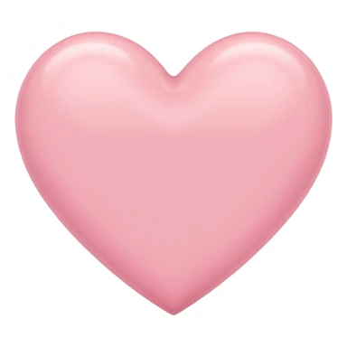 Pastel pink heart sticker