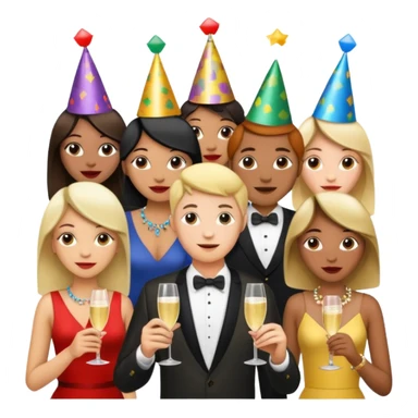 Night club vibe sticker