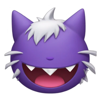 hello kitty and gengar sticker