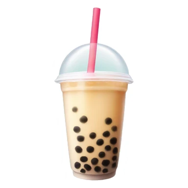 Bubble tea sticker