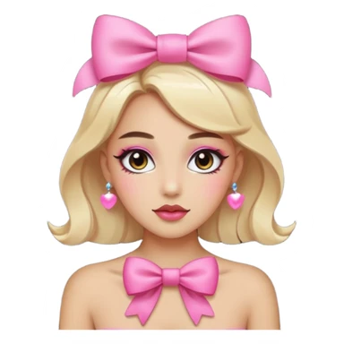 Something beautiful, like a person with a bowAlgo aesthethic sticker