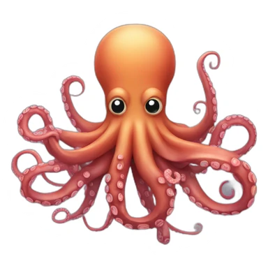 A phone with tentacles like an octopus sticker