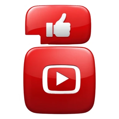 A  real youtube logo sticker