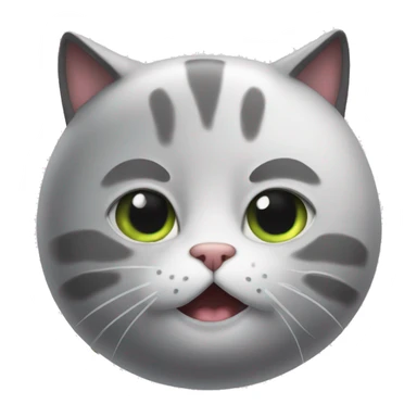 Un gato espacia sticker