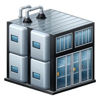 ambient and refirigeration warehouse at an angle cold sticker