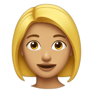 Femme qui boude  sticker