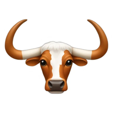Texas-longhorn sticker