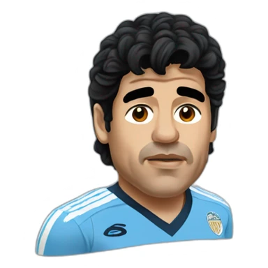 Diego Armando Maradona sticker