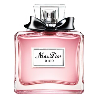 Miss dior perfume sticker