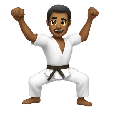 Capoeira roda, benguela  sticker