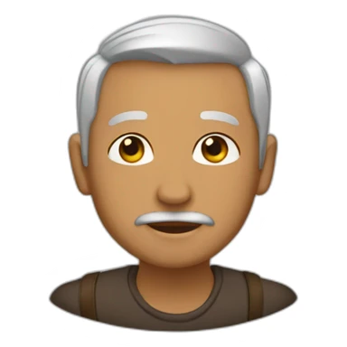 Elmett brown sticker