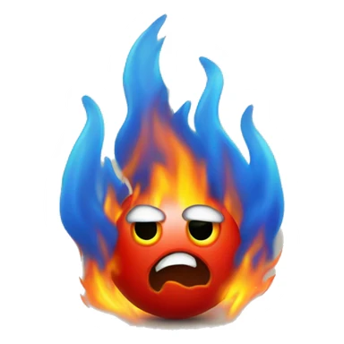 tomatoes on fire sticker