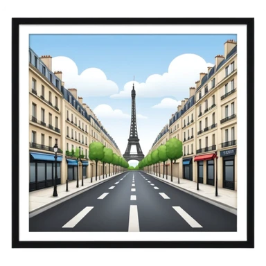 silence of paris sticker