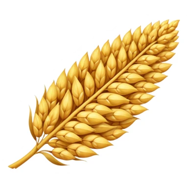 Ear of grain soft sticker