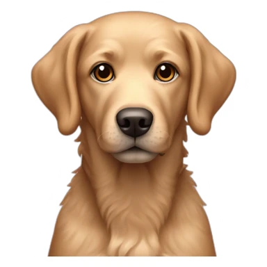 Labrador poodle mix sticker