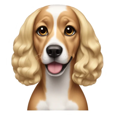 Drag queen dog sticker