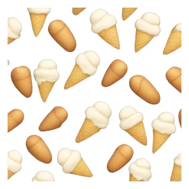 potatoe icecream sticker