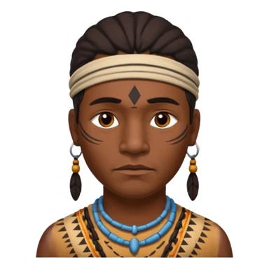 Aboriginal man sticker