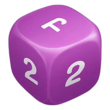 a 20 sided Dice sticker