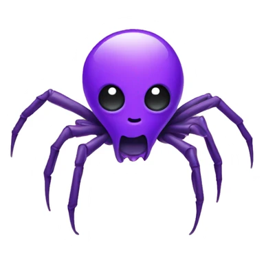 Spider with a Purple Heart  sticker
