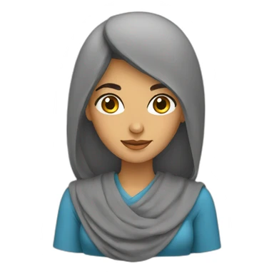 Persian woman  sticker