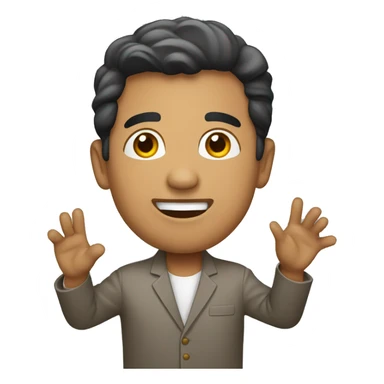 Hispanic political waving sticker