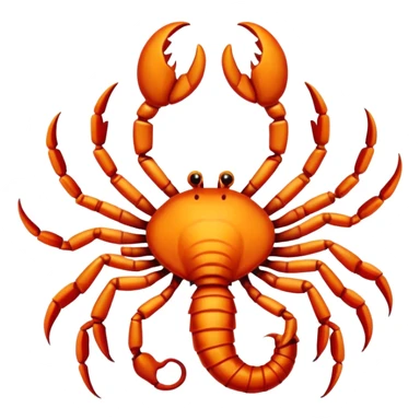 Scorpio star sign sticker