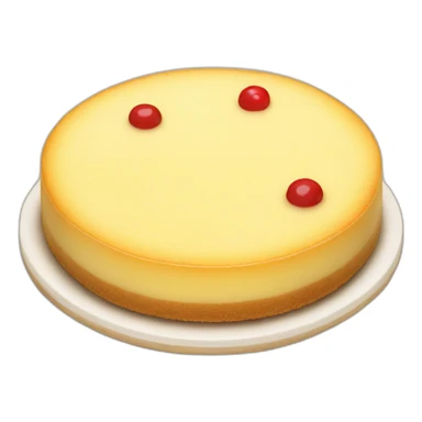 Japanese cheesecake sticker