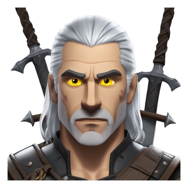 Geralt of rivia  sticker