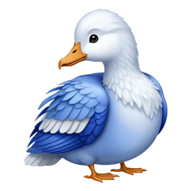 Blue Goose  sticker