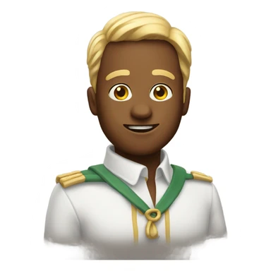 emoji saludando sticker