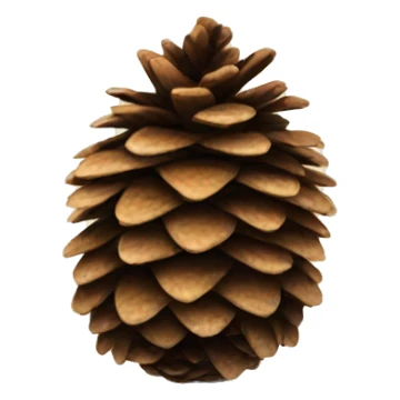 Pinecone sticker