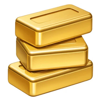 gold lingots sticker