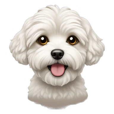 Maltipoo dog  sticker