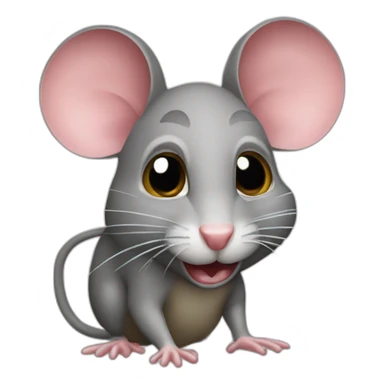 mouse malicious cheapskate sticker