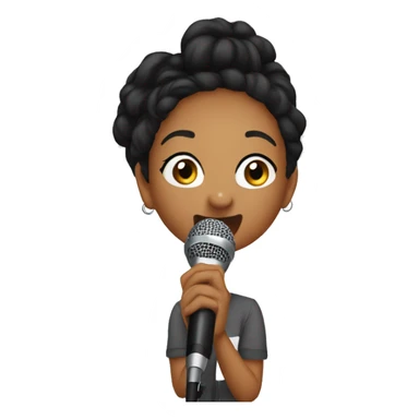 Leigh-Anne singing  sticker