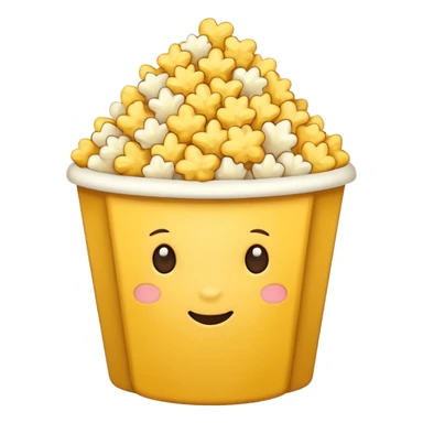 pop corn sticker