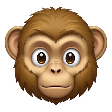 homeless dirty poor monkey  sticker