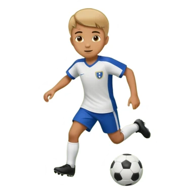  мальчик играет в футбол на поле и эта картинка должна быть обведена в кружок !!!!!! sticker