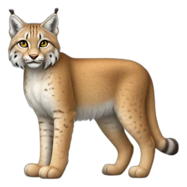 Un lynx avec des bottes sticker