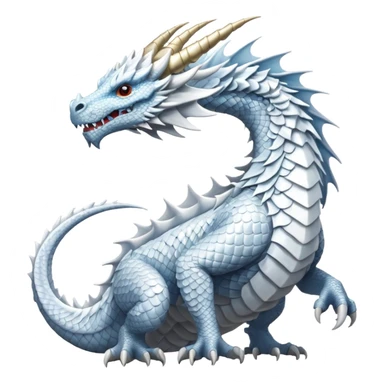 White Dragon from Harry Potter sticker