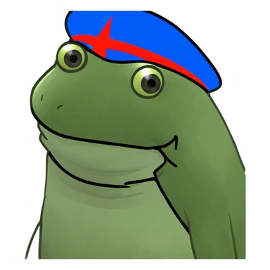 Haitian red and black flag sticker